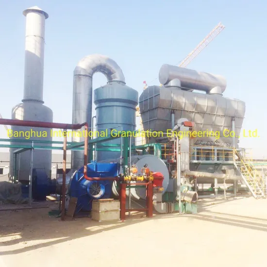 5000kg/H Calcium Chloride Granulation Line Quipment for Cacl2 Plant Project