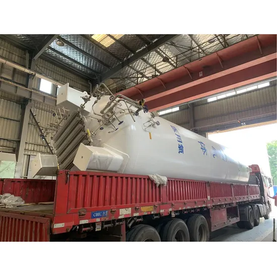 Cryogenic Double-Layer Vacuum Insulation Liquid Tank for 30 Cubic Meters of Lo2 / Ln2 / Lar