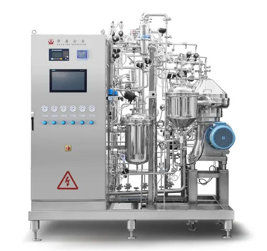 Biotech and Pharmaceutical Machinery Disc Centrifuge Separator with SIP CIP