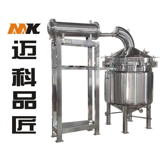 Maike 1000L Essential Oil Distillation Machine Alcohol Equipment Plant Extraction Machine