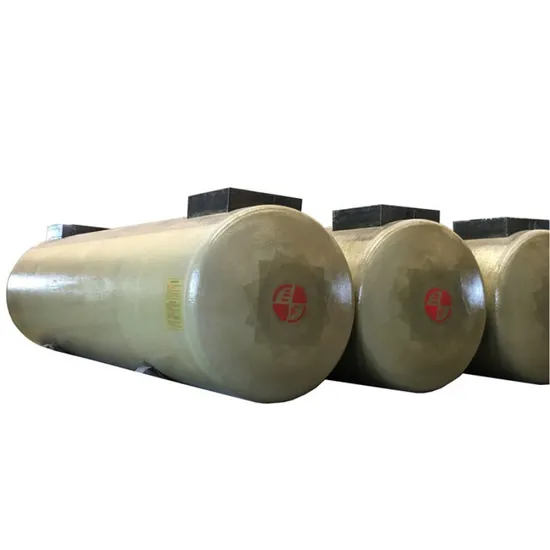 S/F Double Wall Fuel Underground Diesel Tank for Sale FRP Vessel