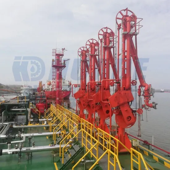 Manufacturer Supply High-Pressure Equipment Single-Arm Low-Temperature Gasoline and Desiel Marine Loading Arm with Swivel Joint