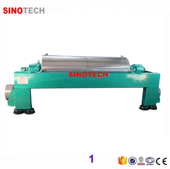 CE Standard Automatic Continuous 2-Phase Decanter Centrifuge for Crude Oil - Efficient Centrifuge for Oil-Water Separation
