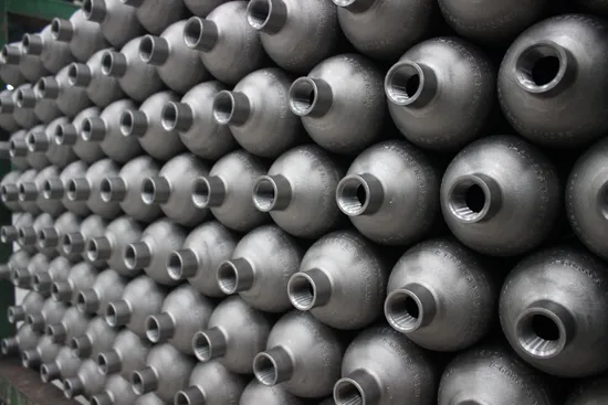 40L ISO9809 Tped Certificate Seamless Steel Industrial and Medical Oxygen Gas Cylinder