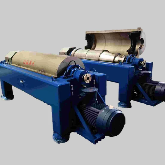 Sewage Sludge Dewatering Using High Efficiency Decanter Centrifuges