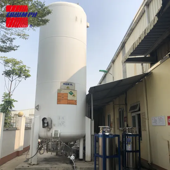 2021 Hot Sale Lox/Lin/Lar Cryogenic Storage Tank with ASME/CE Standard