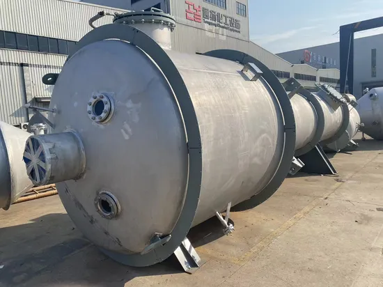 12.3m3 Primary Separator ASME Air Liquid Separator Oil Vapor Separator