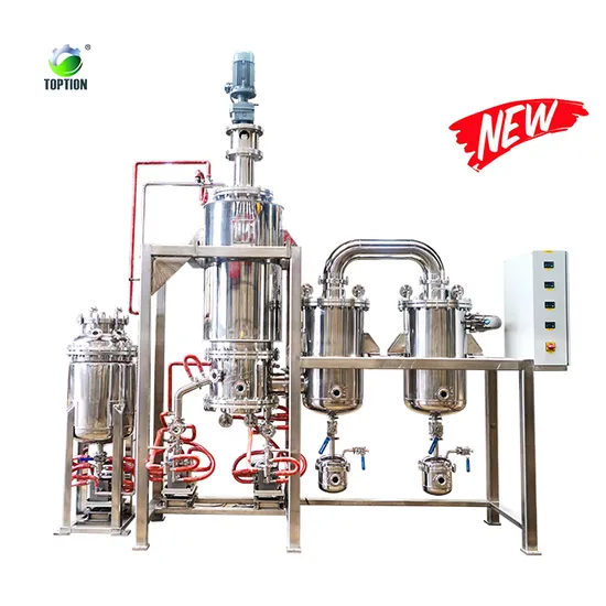Thermal Separation Method Vacuum Distillers for Hemp Oil Distillation