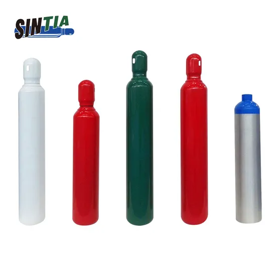 2L 3L 5L 8L 10L 20L Medical Steel Oxygen Gas Cylinder, Small Portable Oxygen Cylinder, Empty Oxygen Cylinder Oxygen Bottle for Sale