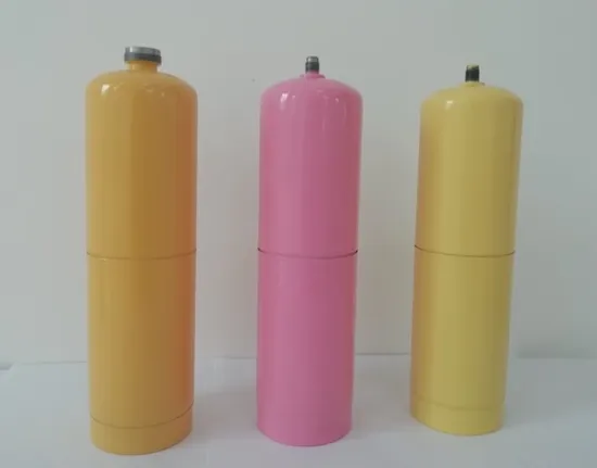 1L DOT Approval Empty Disposable Gas Cylinder for Mapp Propane