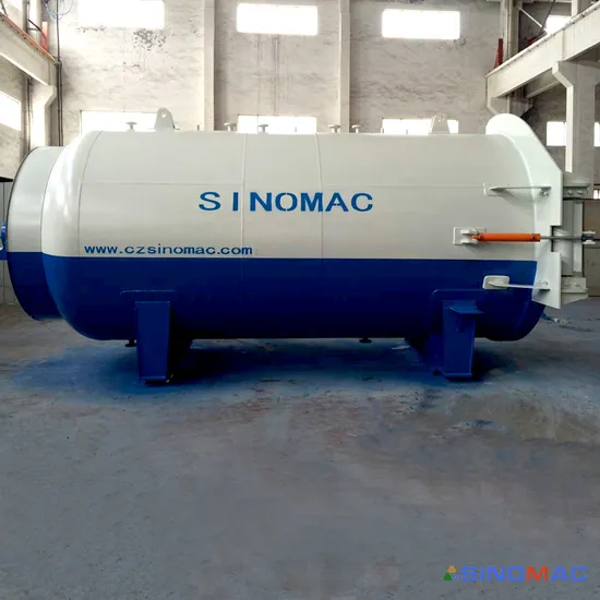 2000X6000mm Electric Heating Rubber Rollers Vulcanization Autoclave (SN-LHGR20)