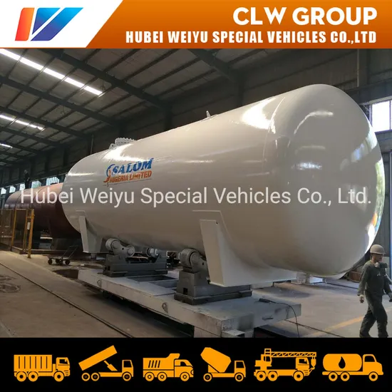 45 Cubic Meters LPG Tank 25 Metric Tons ASME Gas Tanker with Factory Price