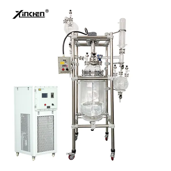 20L 50L Jacketed Glass Reactor for Laboratory Heated Reactors Equipment