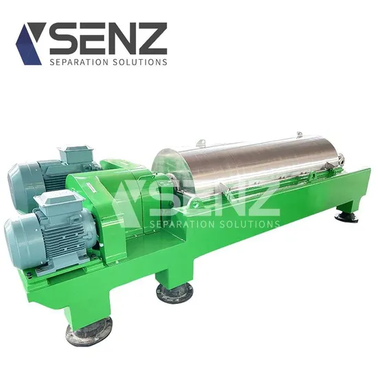 Continuous Operating Large Capacity Avacado Olive Oil Tricanter Centrifuge for Fruit Oil Extractor with CE Certification