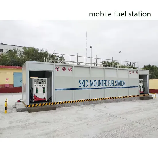 20FT 40FT Diesel and Petrol Fuel Station Container Gas Station Container