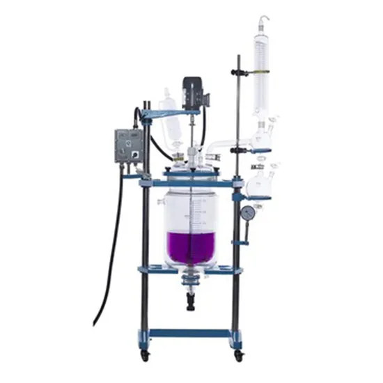 Jacket Types Glass Reactor Hydrolysis Kettle