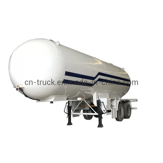 China New Good Price 30cubic 35cubic 40cubic 49cubic LPG Tank Semi Trailer