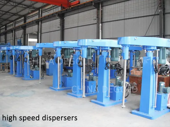 20HP High Speed Paint Disperser Premixer