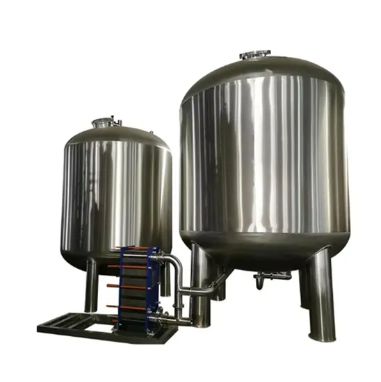 Certified Custom High Pressure Hot Water Storage Tank / Stainless Steel