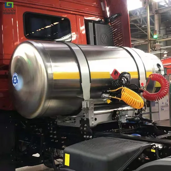 500L LNG Fuel Tanks LNG Truck Fuel Supplying System Intelligent LNG Cylinder