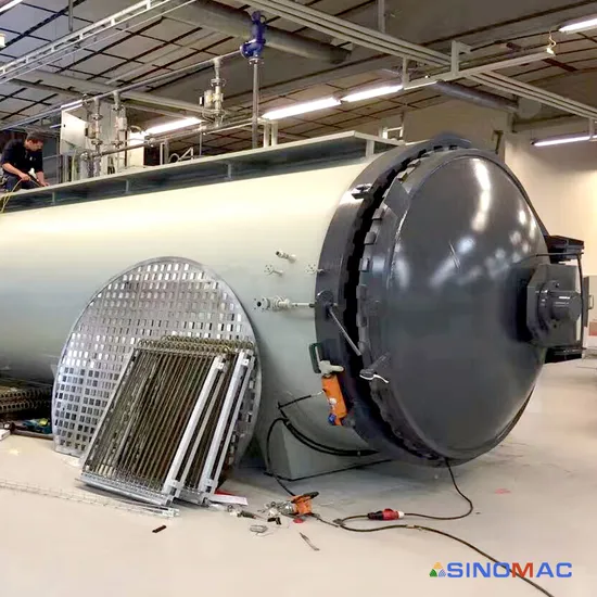 1500X4500mm Steam Heating Full Automation Composites Bonding Autoclave