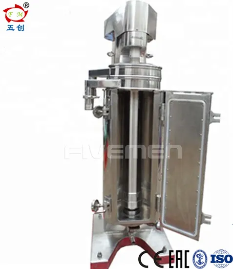 Industrial Oil Separator Coconut Oil Extraction Tubular Centrifuge