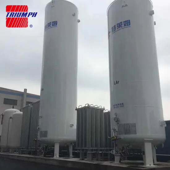 High Quality Lox/Lin/Lar Cryogenic Storage Tank with ASME Standard