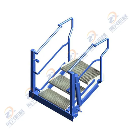 Safe Tanker Access Folding Stairs for Road & Rail Tankers and ISO Containers
