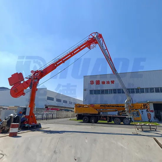 Strong Seismic Resistance High-Pressure Equipment Single-Arm Low-Temperature Petrochemical Ship Marine Loading Unloading Arm Machine with Swivel Joint