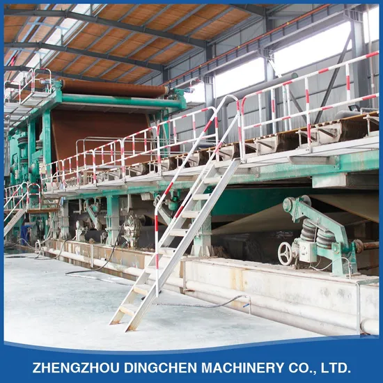 Fourdrinier Kraft Paper Making Machine and Fluting Paper and Corrugated Paper Production Line