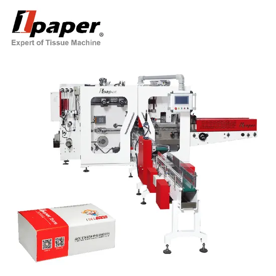 Automatic Soft Tissue Packing Machine V Fold Tissue Machine Napkin Tissue for High-Speed Production