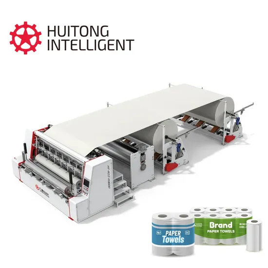 High Efficiency Paper Towel Winder Toilet Paper Non-Woven Multi-Knife Slitting Machine