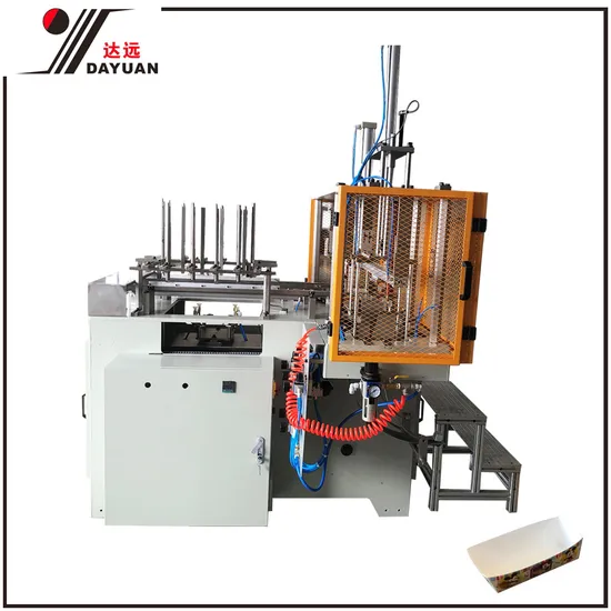 Fast Speed Automatic Lunch Box Forming Machine Food Box Maker Fast Food Machine for Paper