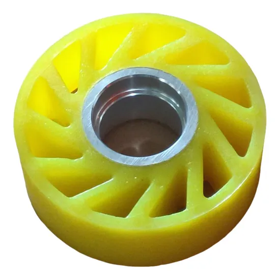 Light Pressure Paper Feeding Sun Polyurethane Crush Wheel for Corrugated Packaging Machine