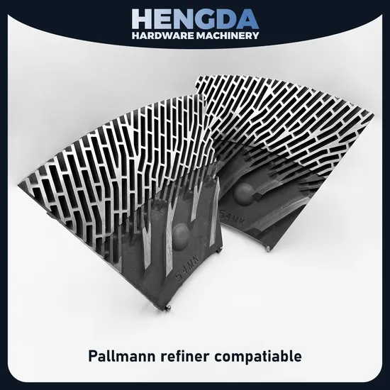 High Performance Refiner Plate Refiner Disc for Paper Pulp