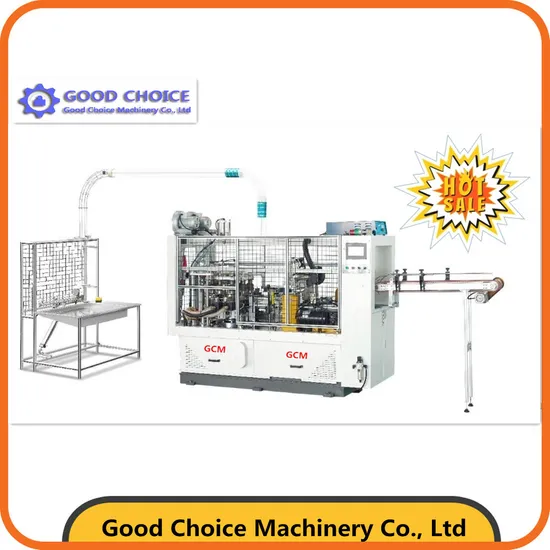 Disposable Paper Cup Making Forming Machine Automatic Coffee Bowl Machinery Used