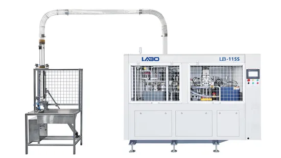 High Speed Paper Glass Cup Making Machine 100-120PCS/Min