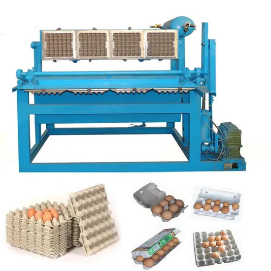 Waste Paper Pulp Molding Machine Egg Tray Machine with Factory Price