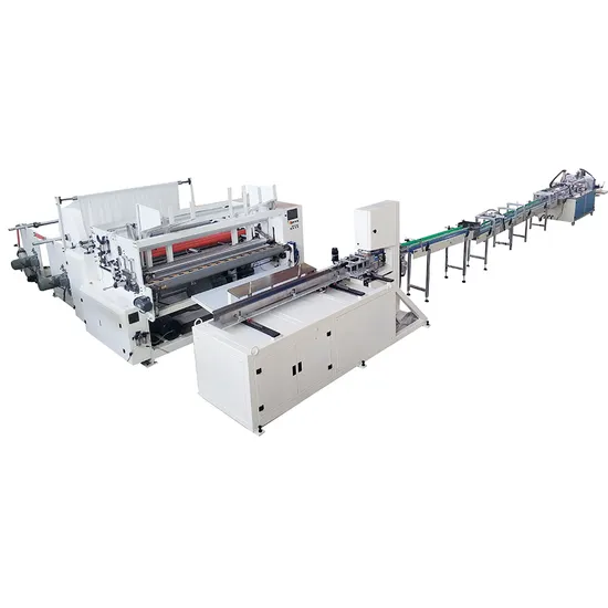 New Style Fully Automatic Small Toilet Tissue Paper Roll Making Machine Production Line
