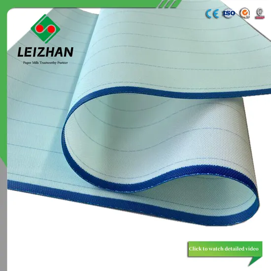 Single 1.5 Double 2.5 Layer Mesh Screen Polyester Forming Fabric Wire for Paper Machine Clothes