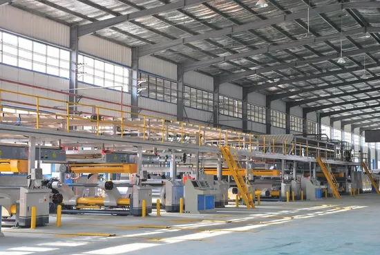 Yx-3ply Corrugated Cardboard Production Line