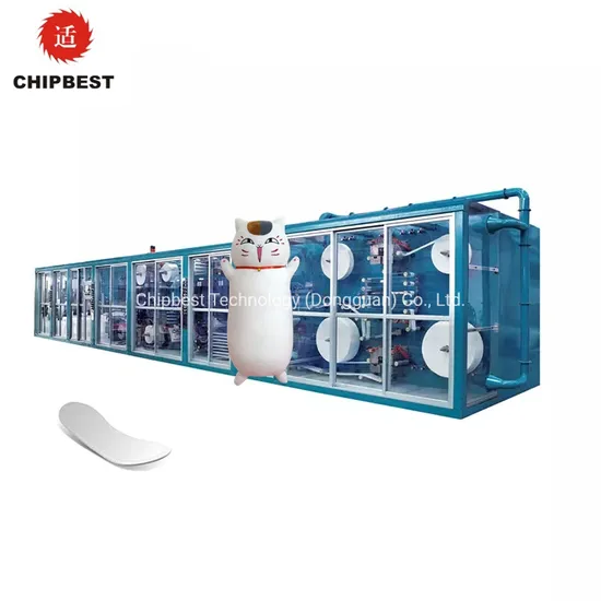 High Performance Reasonable Price Cotton Core Type and Ultra Thin Type Fast Easy Package Wing Shaped Sanitary Napkin Making Machine Automatic
