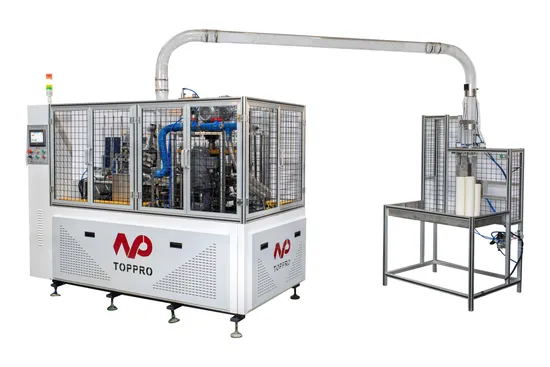 Automatic Ultrasonic Paper Cup Making Machine From Toppro