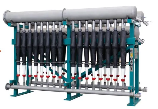 Xcel 150 Lower Consistency High Efficiency Centrifugal Fine Fowarder Cleaner