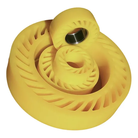 Wear-Resistant High Elastic Polyurethane Sun Wheel Polyurethane Light Pressure Wheel