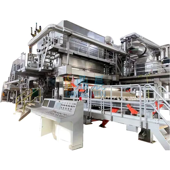 New Technology 2850mm Crescent Type Toilet Tissue Paper Machine