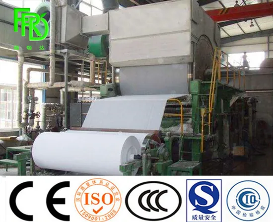 Small Waste Recycle Paper Toilet Tissue Paper Making Machine