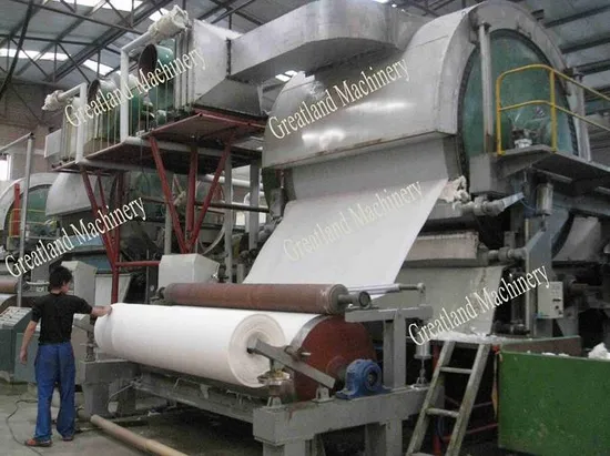 1-30tpd Single Cylinder/Crescent Former Paper Machine for Toilet/Tissue Paper