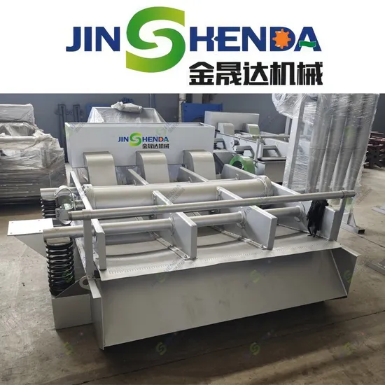Paper Mill Vibrating Screen Waste Paper Pulp Making Self Washing Vibrating Screen
