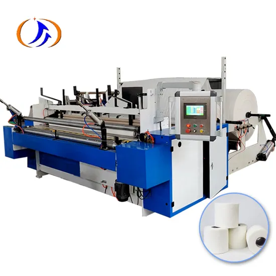 Small Manufacturing Machine Toilet Tissue Paper Rewinding Cutting Packing Making Machine Price